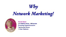 WhyNetworkMarketing